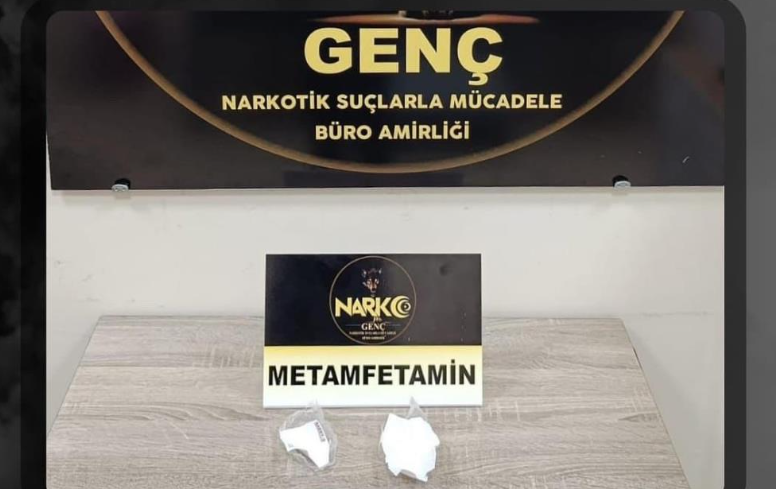 Bingöl’de metamfetamin ele geçirildi