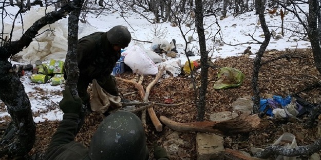 Bingöl’de PKK'ya ait 26 sığınak imha edildi