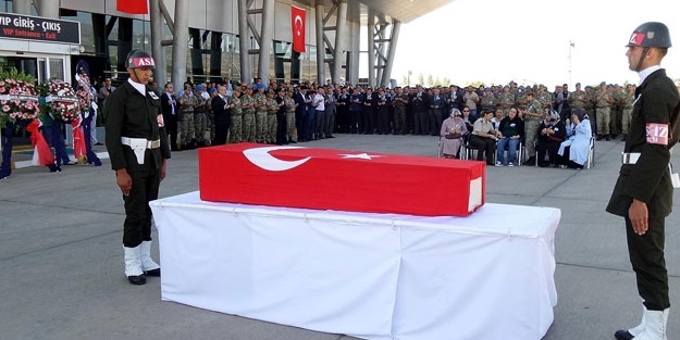 Bingöl'de şehit olan Uzman Çavuş Veli Ateş uğurlandı