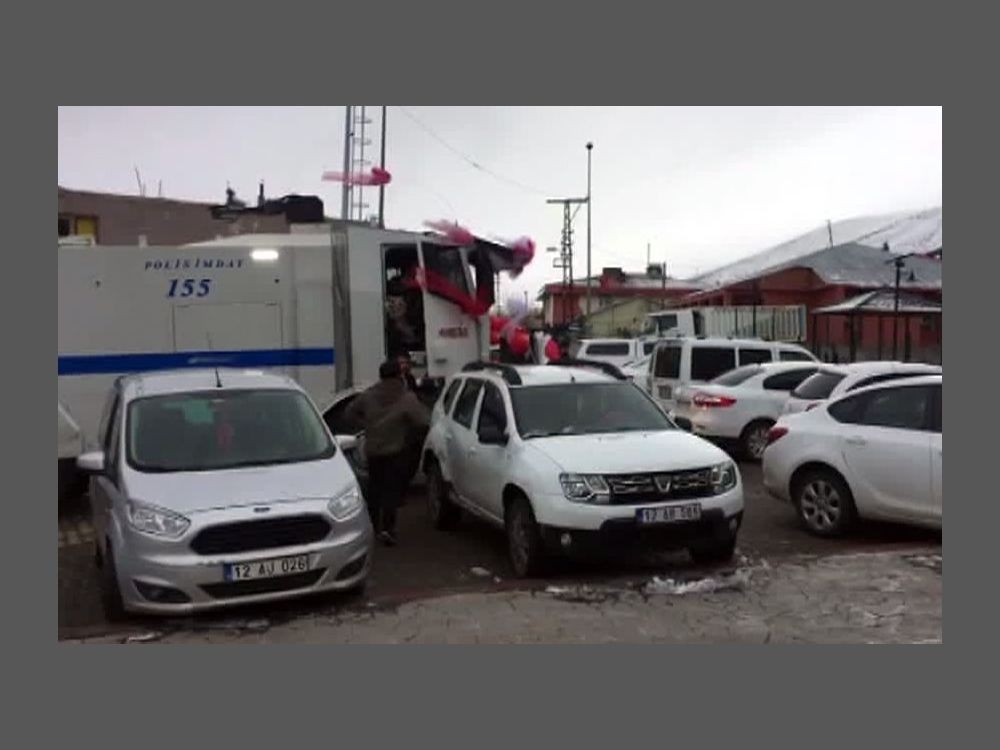 Bingöl'de Toma gelin arabası oldu