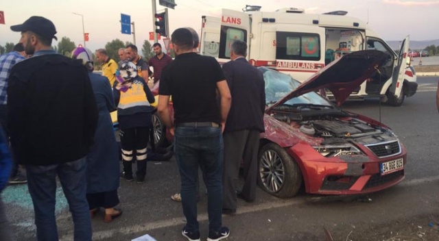 Bingöl’de trafik kazası: 5 kişi yaralı