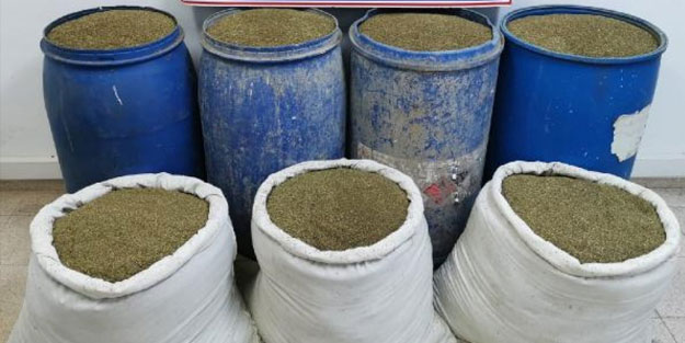Bingöl'de uyuşturucu operasyonu: 504 kilo ele geçirildi