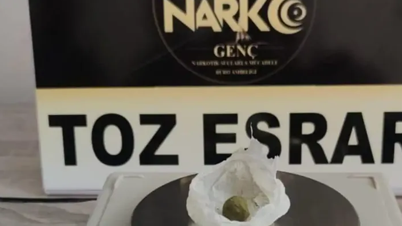 Bingöl'de uyuşturucu operasyonu