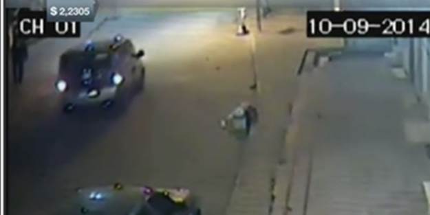 Bingöl'deki hain saldırı güvenlik kamerasında