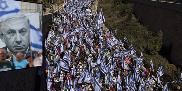 Binlerce kişi Kudüs'e yürüdü