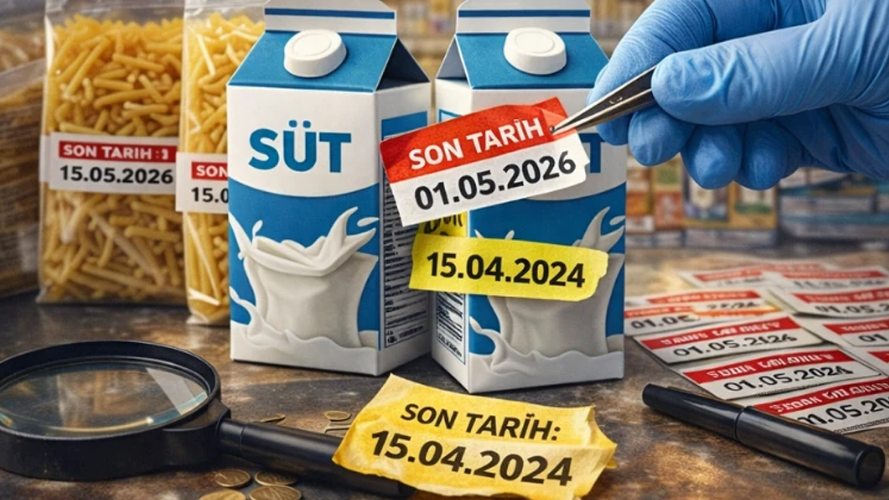Binlerce tarihi geçmiş ürün, etiketi değiştirilerek piyasaya sürüldü!