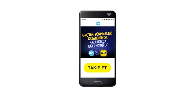 BiP’te GNÇ kanalını takip edenler internet kazanıyor