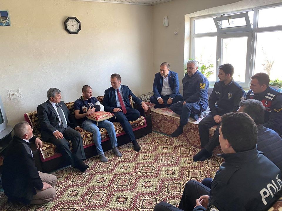 ’’Bir an evvel iyileşip tekrar görevime dönmek istiyorum’’ 