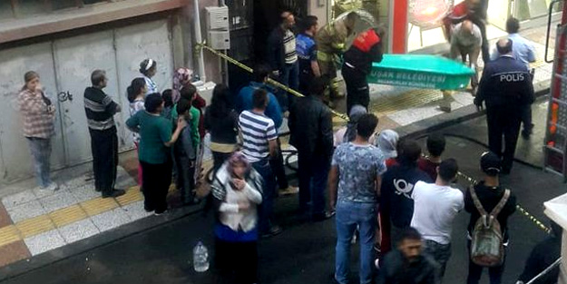 Bir annenin dramı: Yangından çocuklarından birini kurtaramadı!