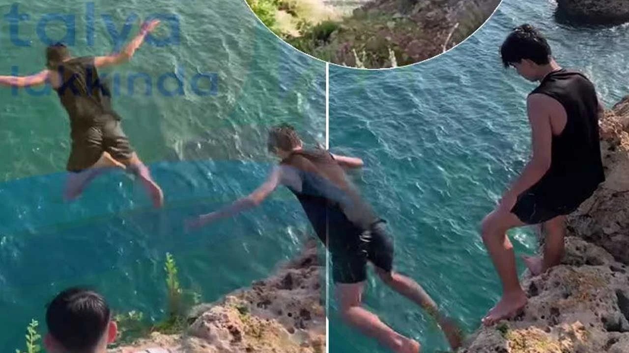 Bir atlayışa hayatını verdi! Genç falezlerden denize atladı, dönüşü olmadı