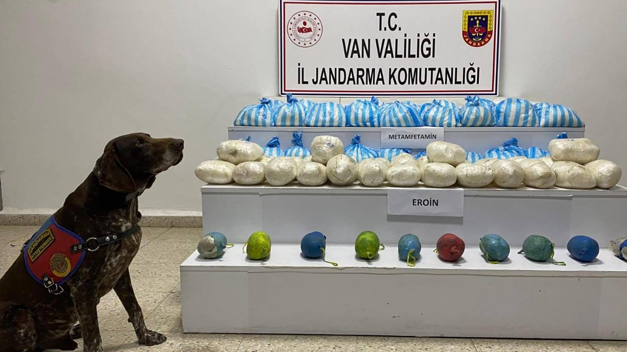 Bir ayda 112 kilo 287 gram uyuşturucu ele geçirildi