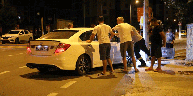 Bir bu eksikti! Alkollü sürücü sonunda bunu da yaptı