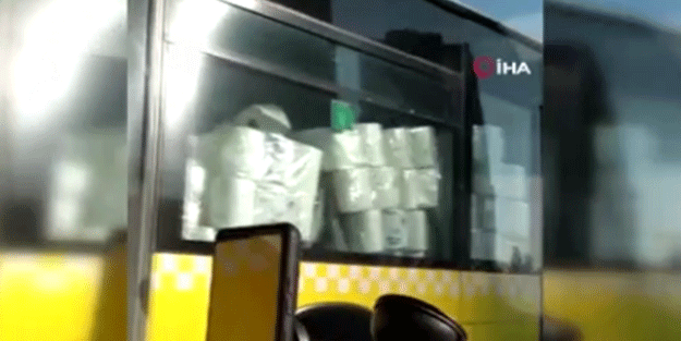 Bir bu eksikti şimdi tam oldu İETT otobüsü ile bakın ne taşıdılar