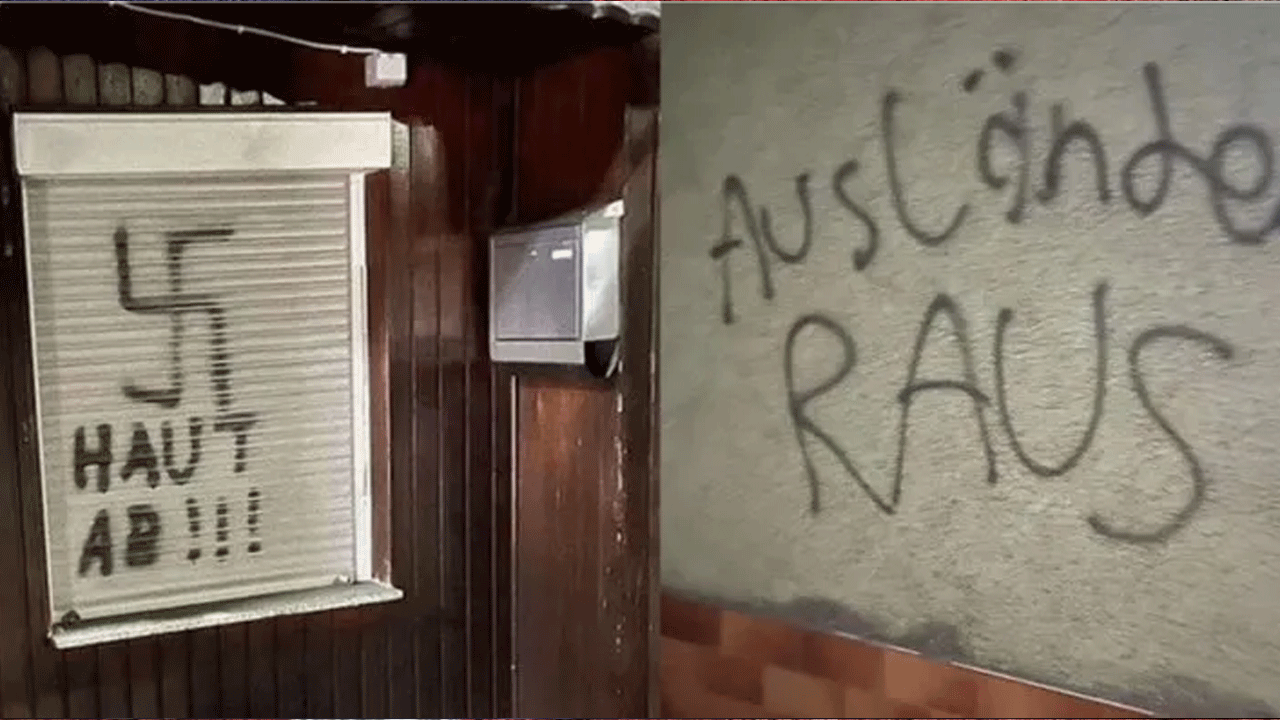 Bir camimiz daha saldırıya uğradı