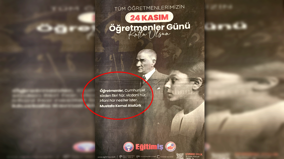 Bir de öğretmen olacaklar! Pes artık! Öğretmenler sendikasından bu beklenmezdi! Cumhuriyet'teki ilanlarında üç beş kelimeyi bile doğru yazamadılar