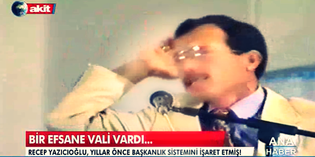 Bir efsane vali vardı...
