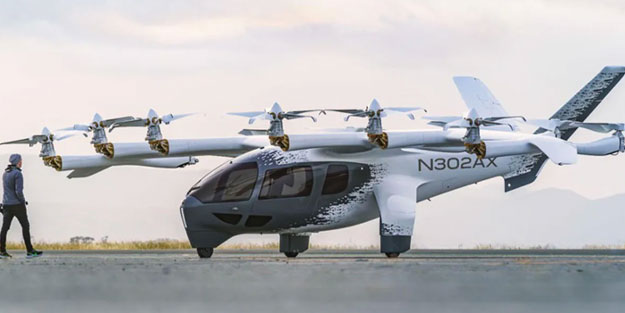 Bir firma daha elektrikli hava taksi için gerekli onayı aldı