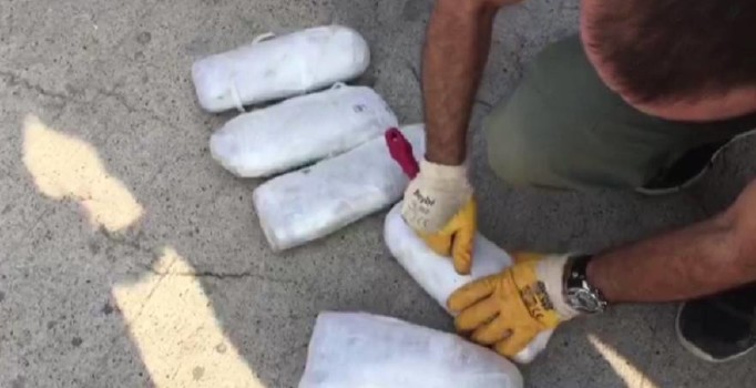 Bir gemide 122 kilo 685 gram kokain ele geçirildi