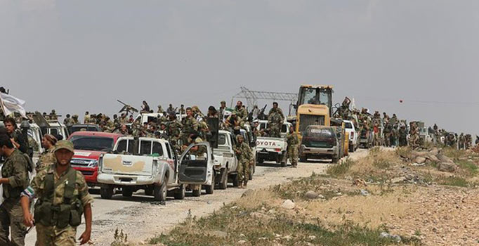 Bir grup ÖSO'lu Amerika yüzünden Fırat Kalkanı'ndan çekildi