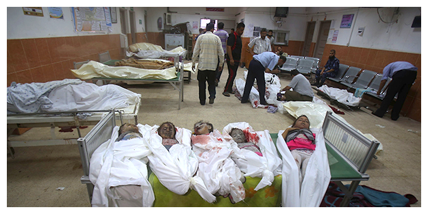 Bir günde 117 şehid