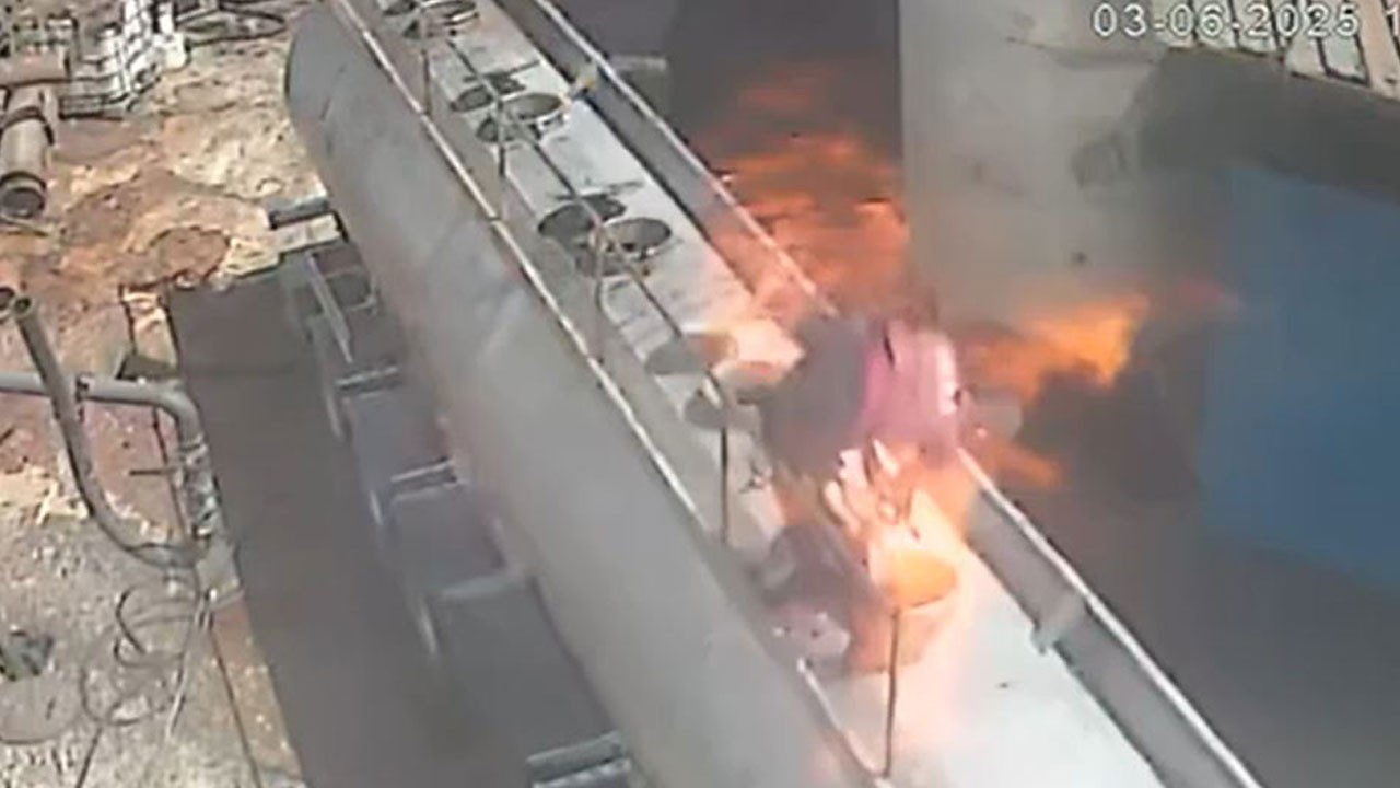 Bir hata canına mal oluyordu! Sigara tankeri havaya böyle uçurdu