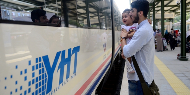 Bir hızlı tren müjdesi de Kayseri'ye