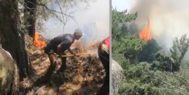 Bir ilimizden sevindiren haber! Yangın kontrol altına alındı