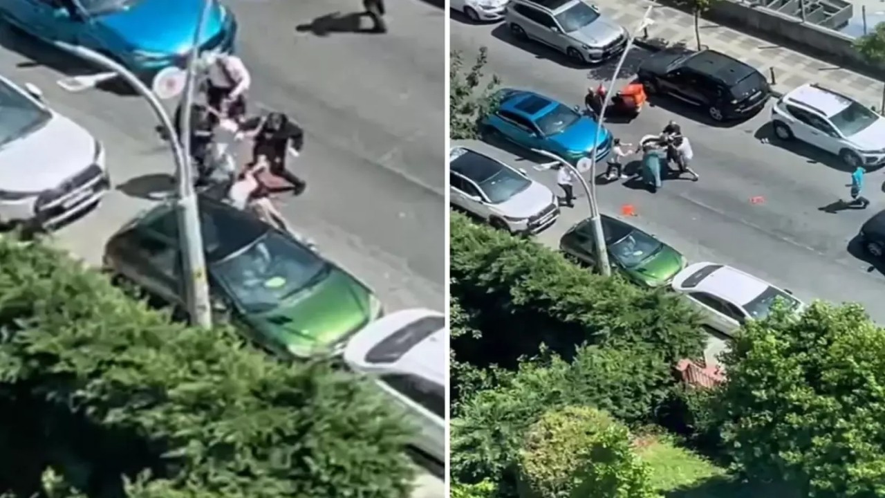 Bir “İrlandalı boksör” vakası daha: Ümraniye’de motokurye, tek başına 5 kişiye böyle meydan dayağı çekti
