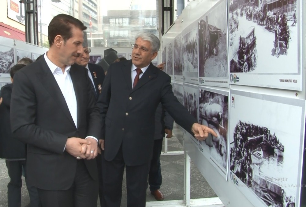 “Bir Keder Bir Zafer Sarıkamış ve Çanakkale Sergisi”ne mehterli açılış