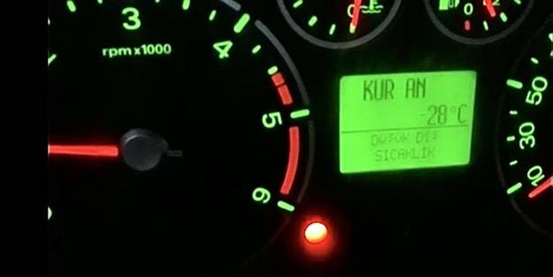 Bir kentimiz dondu! Termometreler -28 dereceyi gösterdi