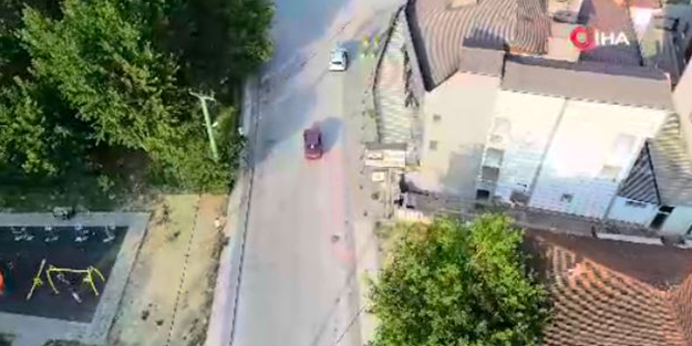 Bir kuş 10 bin nüfuslu mahalleyi ayağa kaldırdı