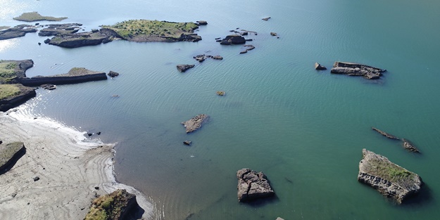 Bir metrekaresi, 17 bin 600 aracın çıkardığı karbondioksiti yok ediyor! 'Yüzen adalar' karaya oturdu
