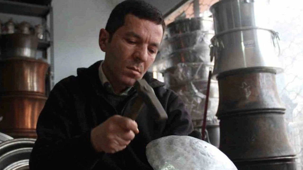 Bir ömürlük emek! Çankırı’da bakıra hayat veren usta