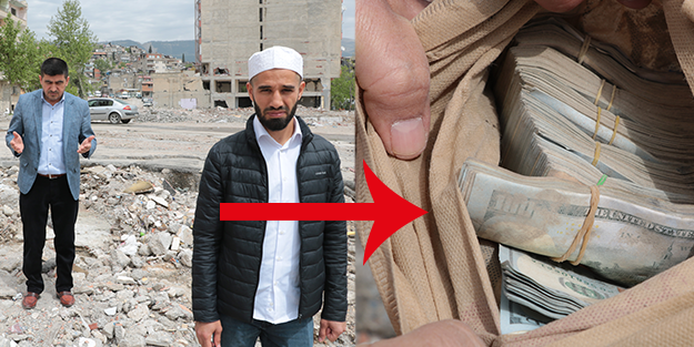 Bir poşet dolusu dolar bulan din görevlileri bakın ne yaptı! Şaşkına çeviren olay