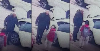 Bir şehir bu görüntüleri konuşuyor! Anne-babalar dikkat! Güpegündüz oldu! ‘Servis arızalandı, beni yolladılar’ deyip…