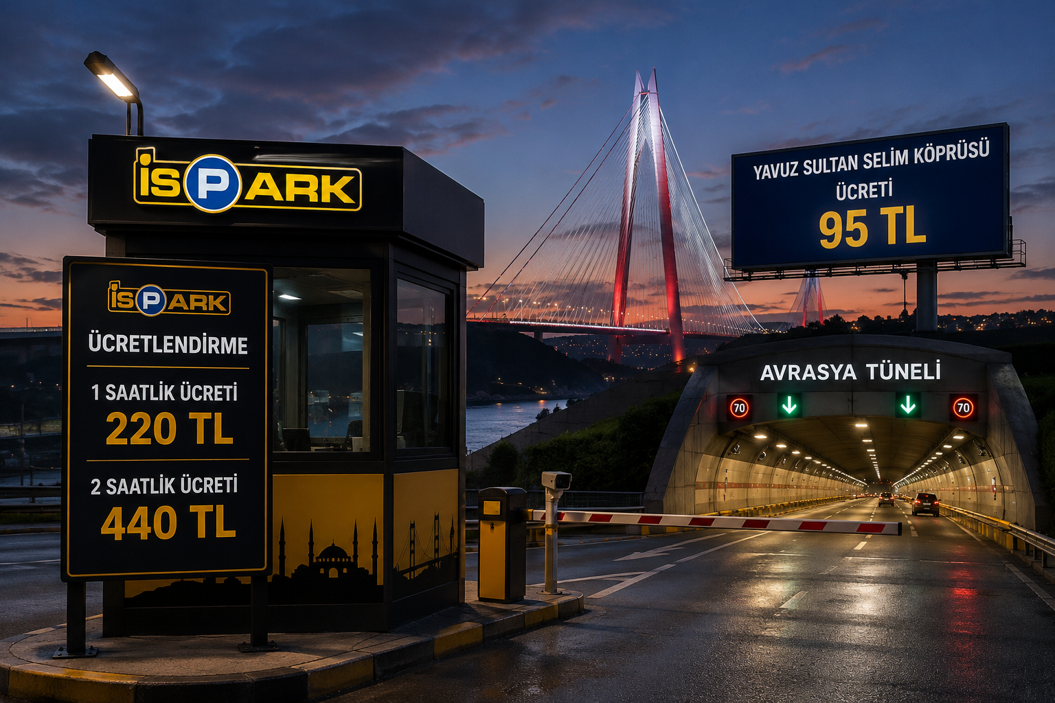 Bir tarafta mega mühendislik bir tarafta İSPARK: İki şerit çizip vatandaşı soyuyorlar