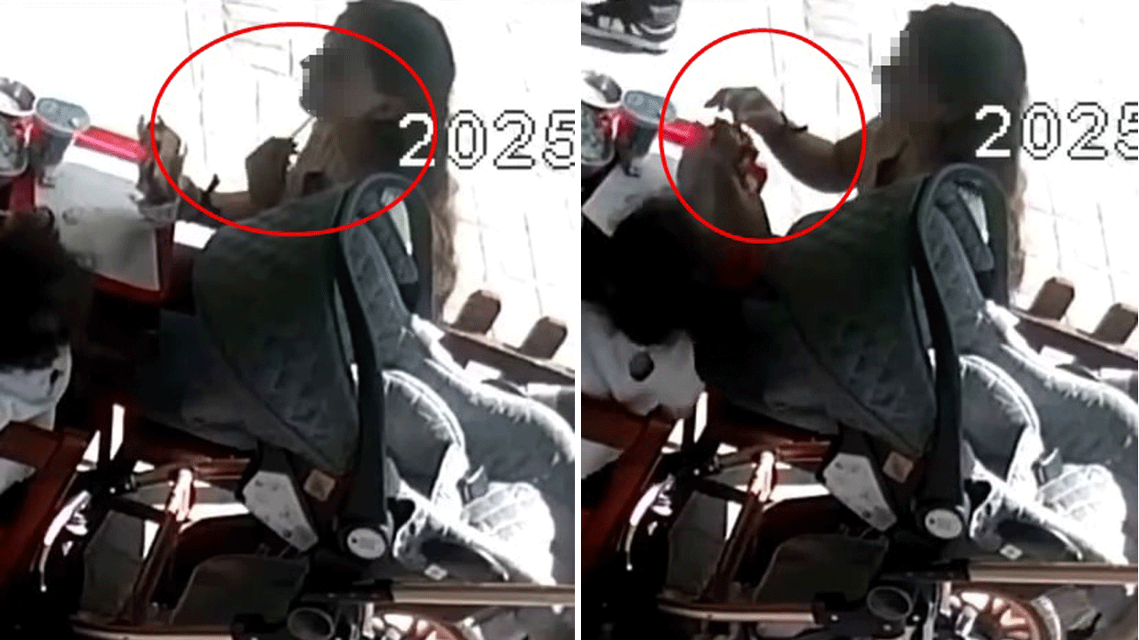 Bir tost için bu rezalete değer mi? Tostun yarısını yedi, saçından kopardığı kılı içine koyarak yenisini aldı!