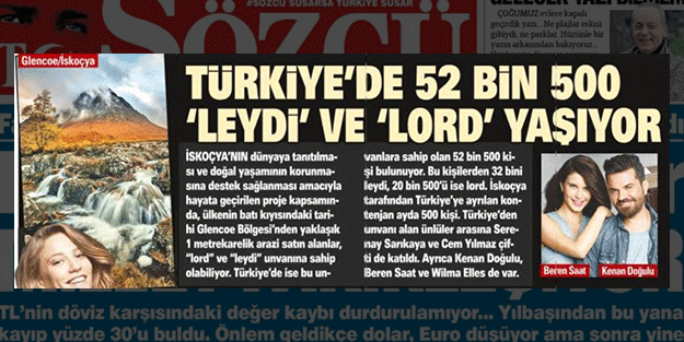 Bir yanda ‘açlık kıtlık’ edebiyatı, diğer yanda ‘leydi, lord’ şatafatı