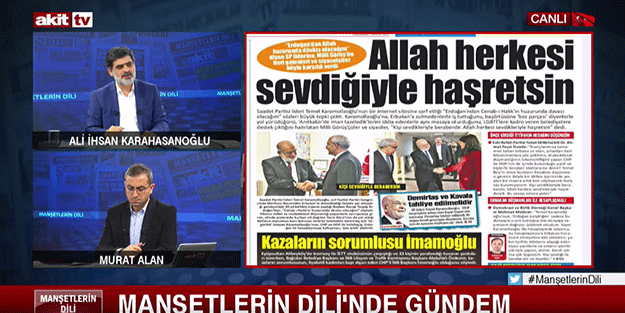 Bir yanda Erdoğan bir yanda Kılıçdaroğlu, Demirtaş, Kavala! Saadet Partili kaç kişi bu temenniye 'amin' der?