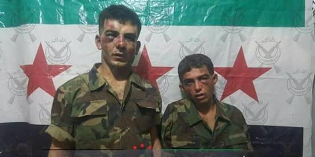 Bir yarbay ve yardımcısı esir alındı