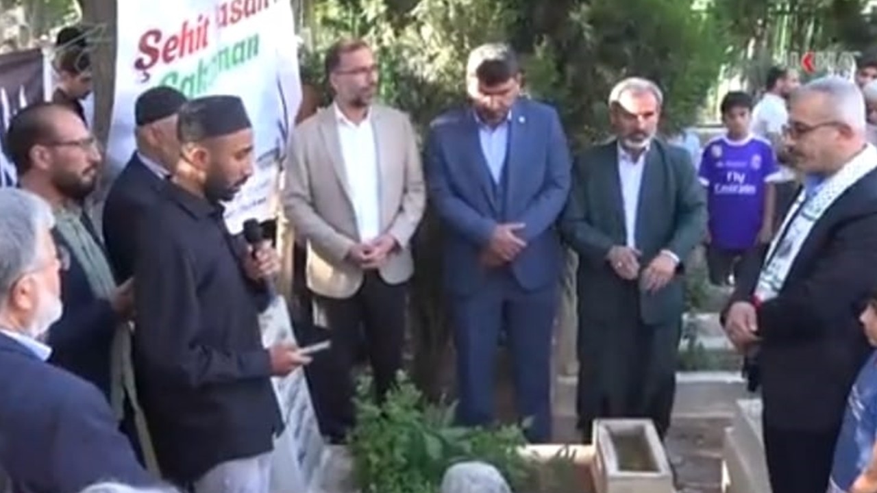 Bir yıl önce bugün Siyonistlerce şehit edilmişti.. Kudüs Şehidi Hasan Saklanan dualarla anıldı