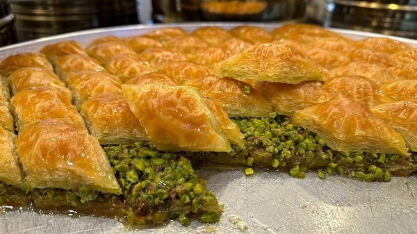 Bir yılda 75 ton baklava ihraç edildi