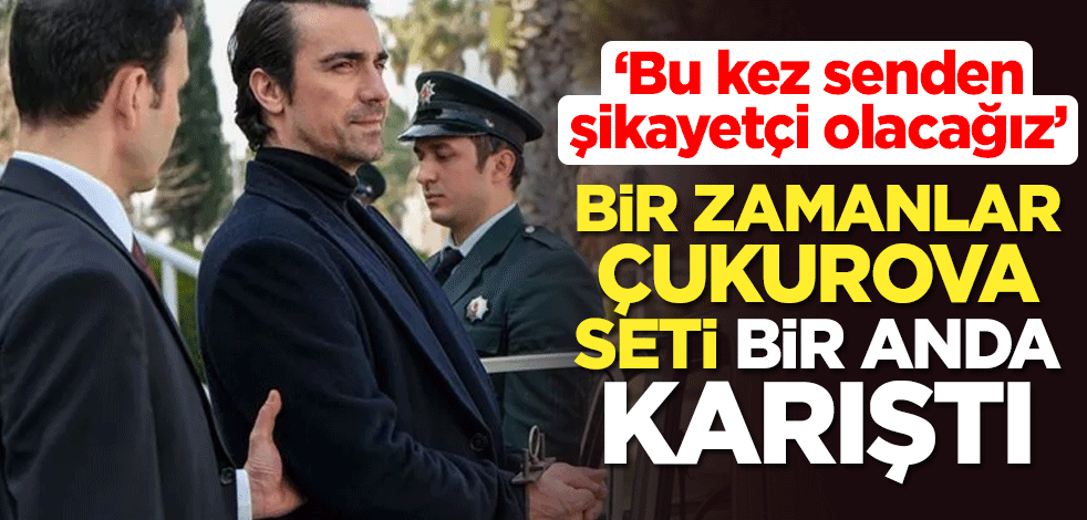 Böylesi ilk kez oluyor! Dizi çekimi sırasında ilginç anlar