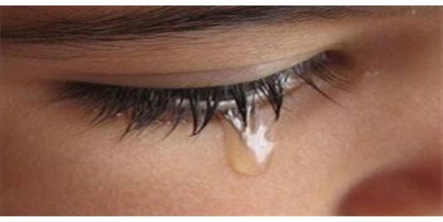 Bırakın ellemeyin... Aksın gözyaşlarım!