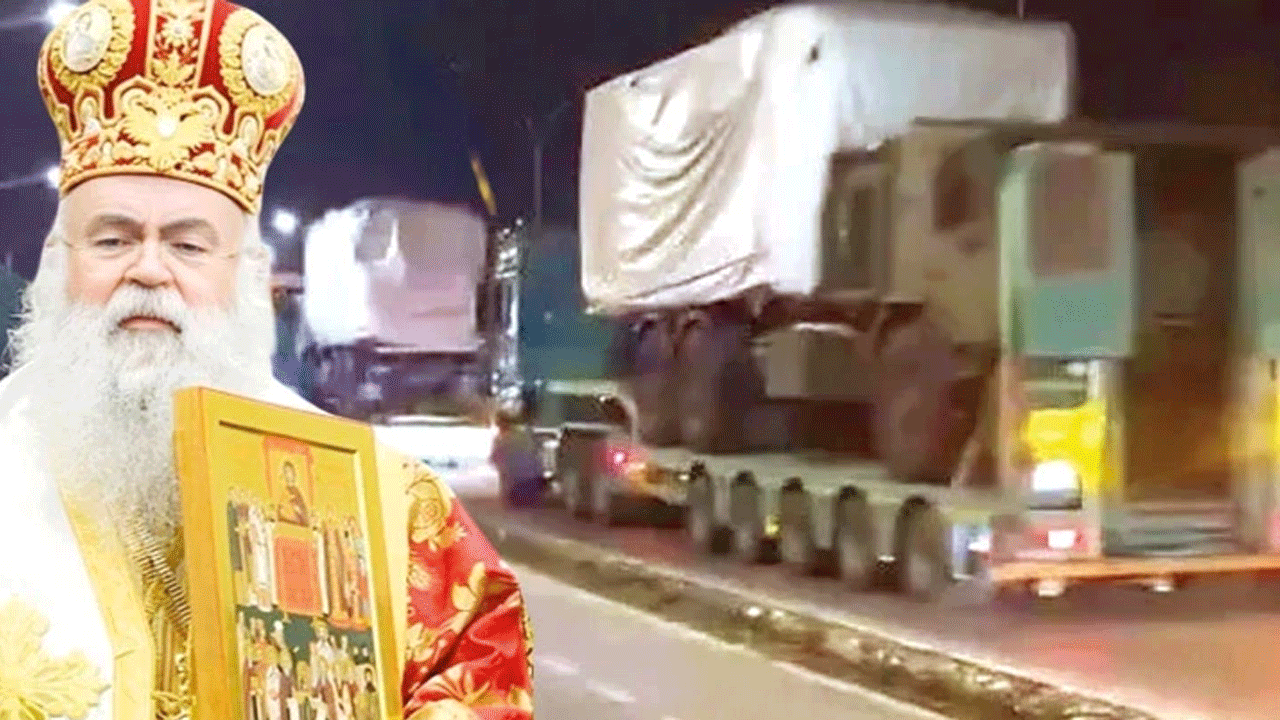 Salın küçük enişteyi: Rum Başpiskopos İsrail'den cesaret alıp tehdit savurdu!