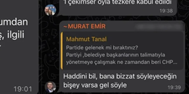 Birbirlerine neler demişler neler! CHP’deki kavga Whatsapp’ta