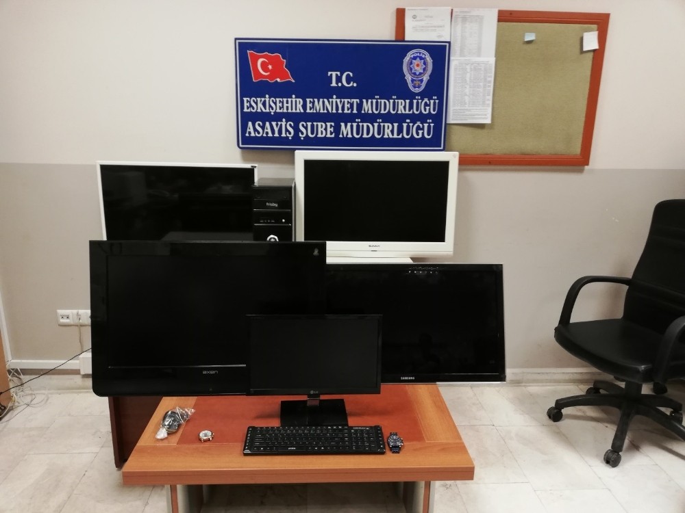 Birçok ev ve işyerinden hırsızlık yapan şüpheli yakalandı 