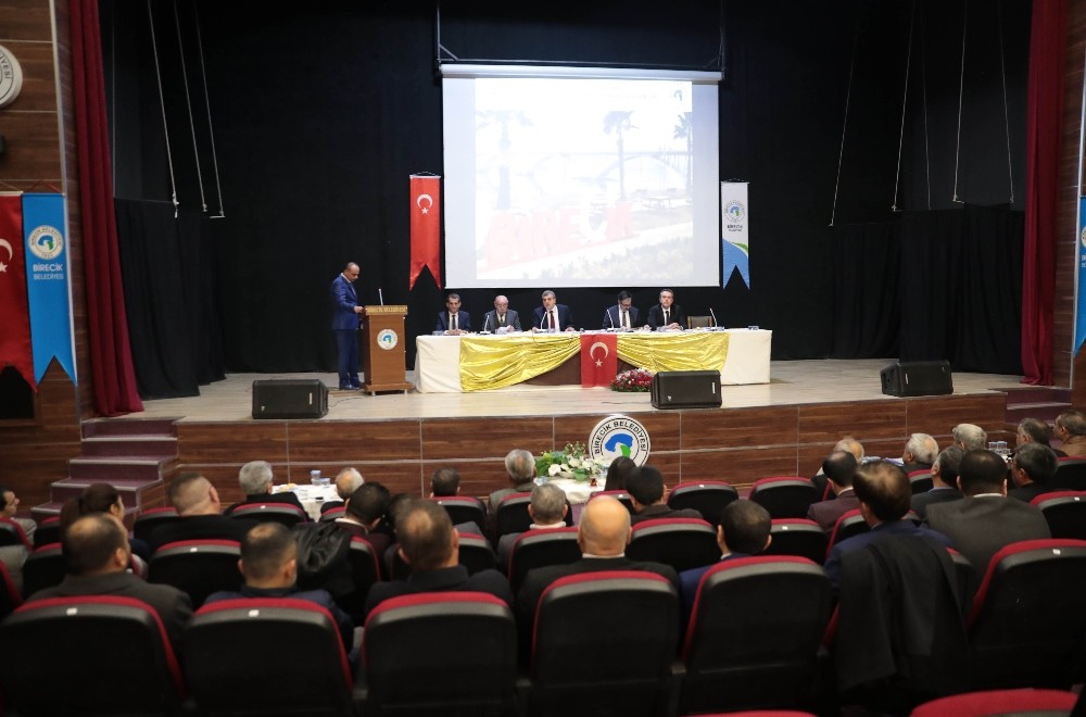 Birecik’in 2020 hizmet planlaması yapıldı 