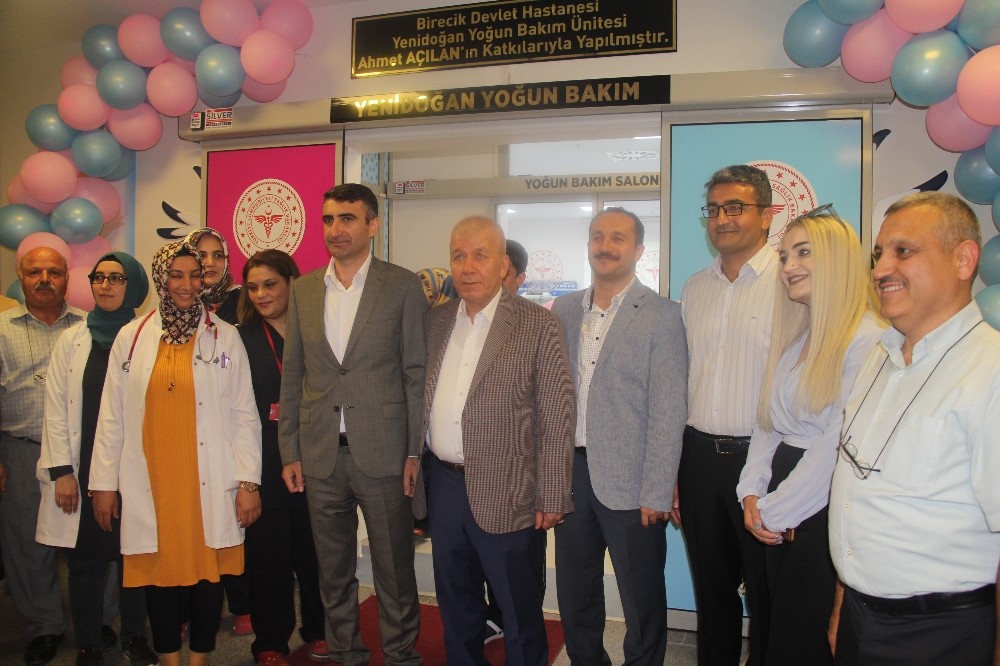 Birecik’te yenidoğan yoğun bakım ünitesi 