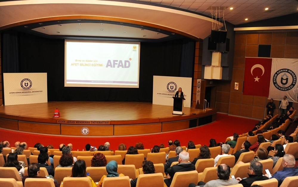 Birey ve aileler için afet bilinci eğitimi gerçekleşti 